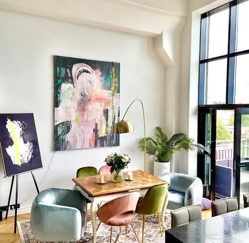 Lägenhet 102sqm Exclusive Loft In Trendy Noblessner Tallinn